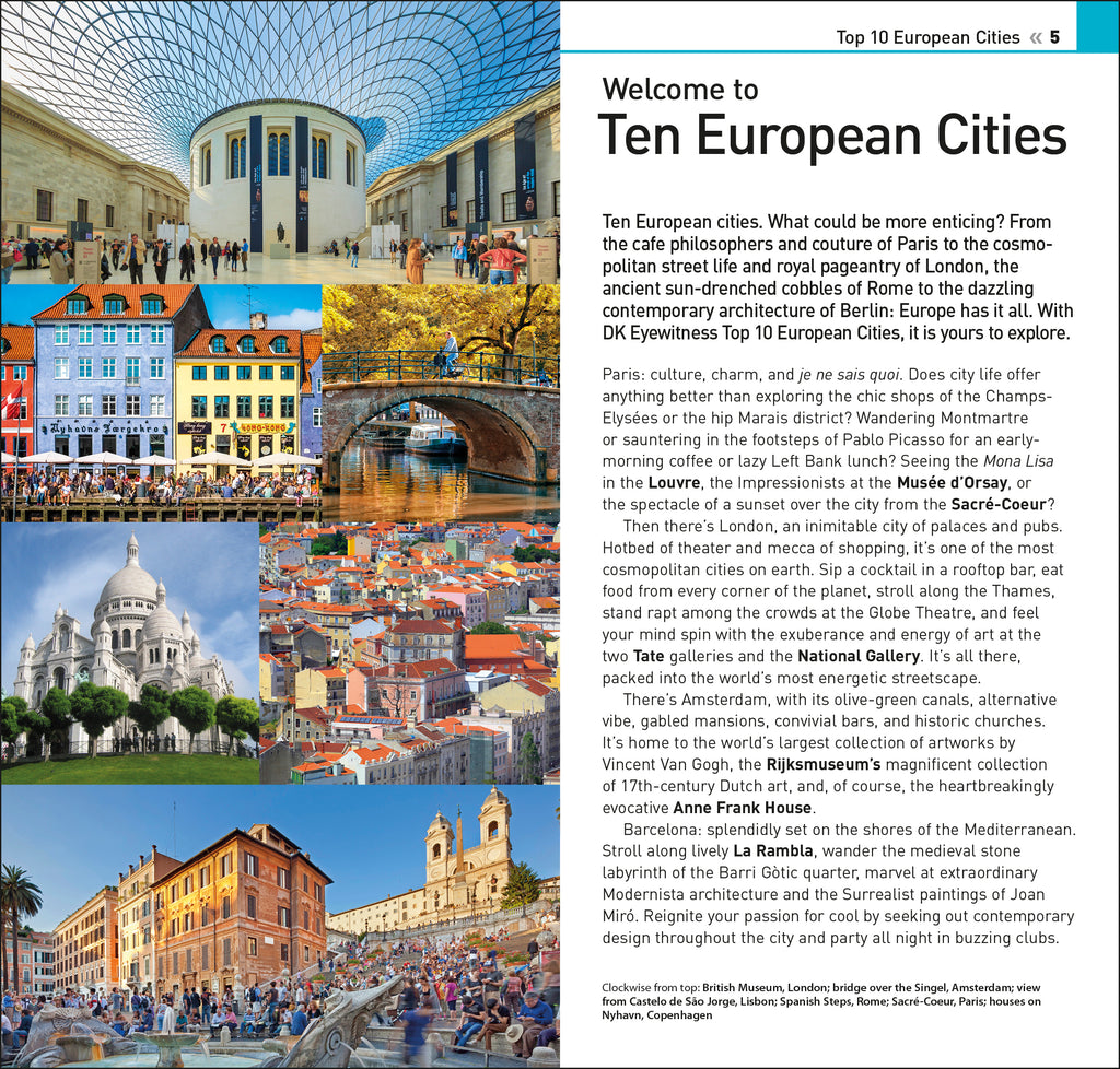 DK Top 10 European Cities