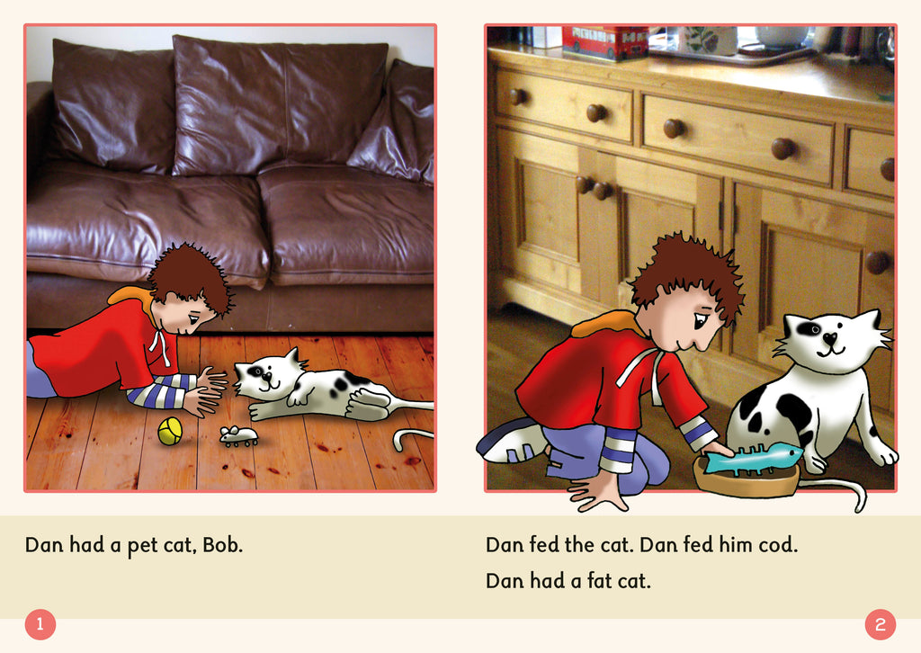 Phonic Books Dandelion Readers Set 1 Units 1-10