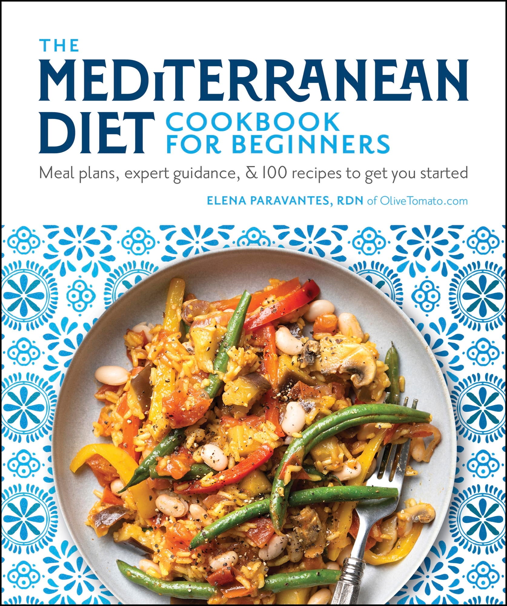 The Mediterranean Diet Cookbook for Beginners jacket