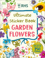 9780241608357-RHS Ultimate Sticker Book Garden Flowers-Jacket Image