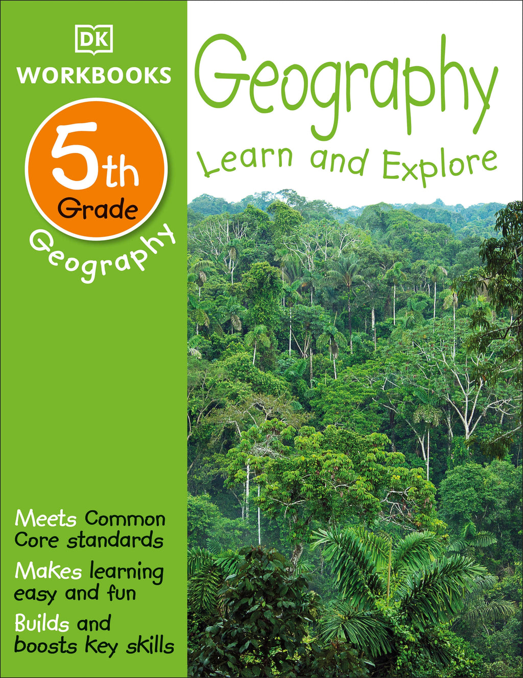 DK Workbooks: Geography, Fifth Grade jacket