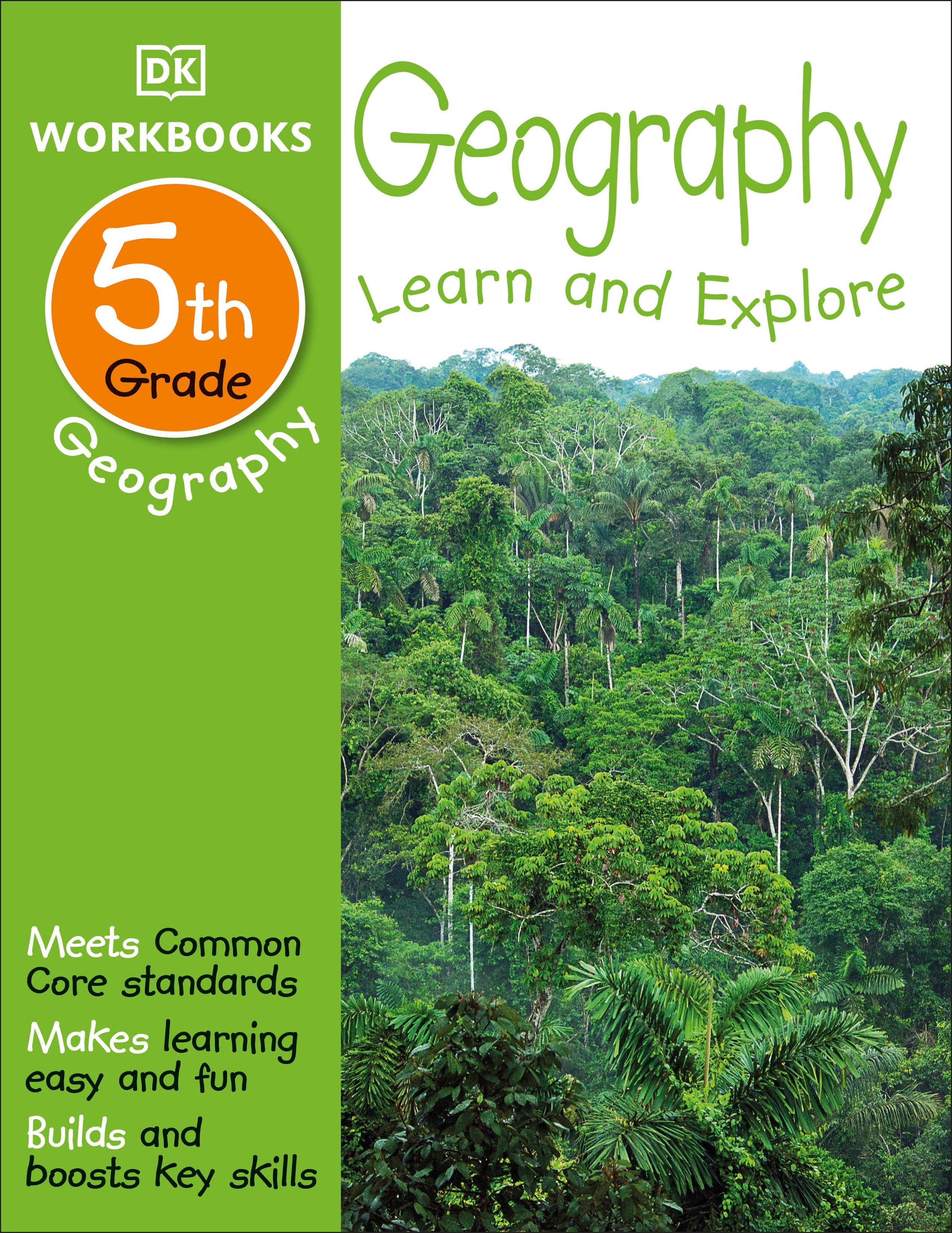 DK Workbooks: Geography, Fifth Grade jacket