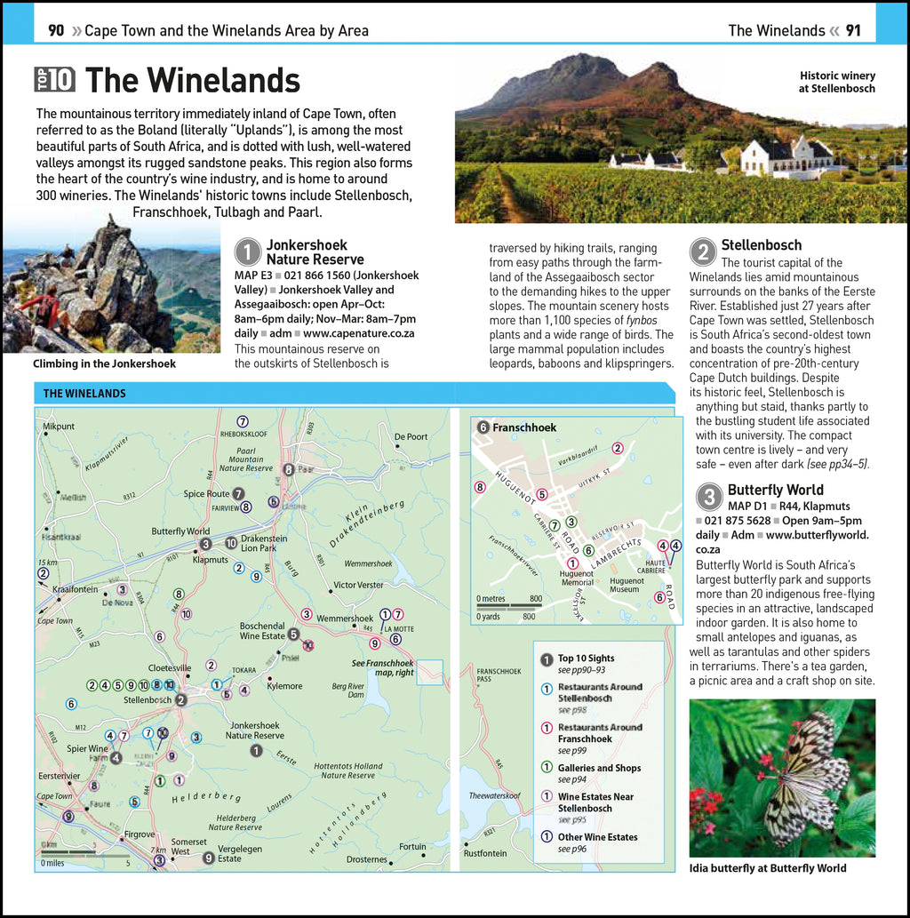 DK Top 10 Cape Town and the Winelands