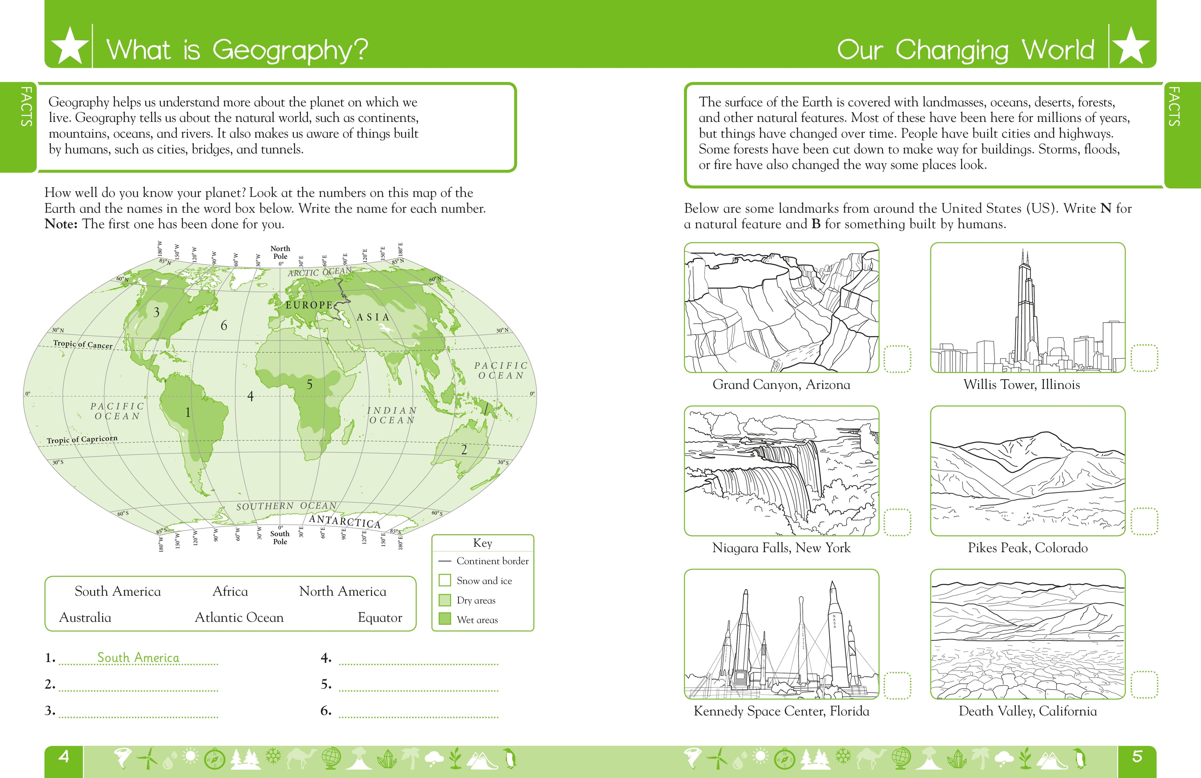 DK Workbooks: Geography, Fourth Grade