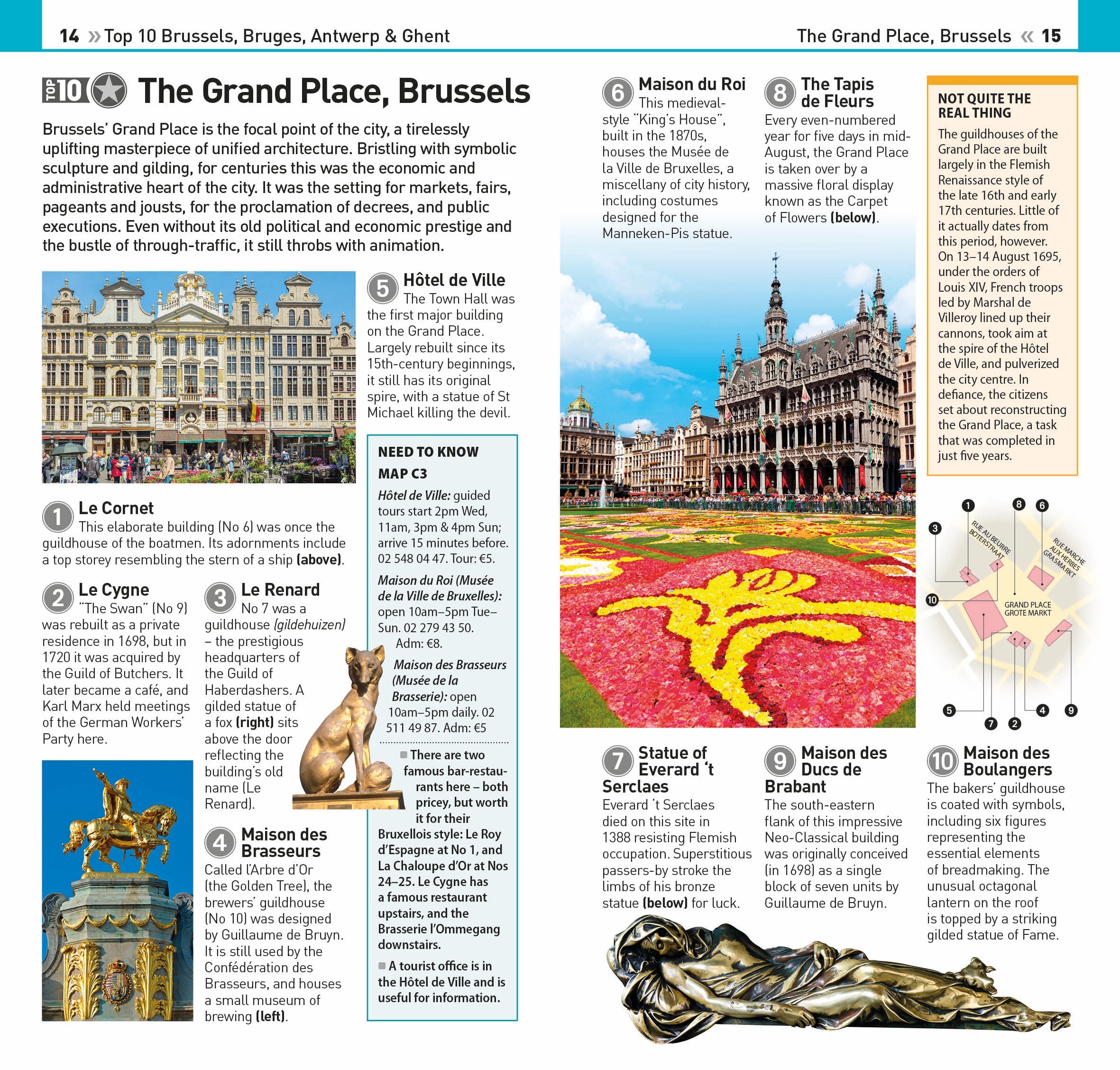 DK Top 10 Brussels, Bruges, Antwerp and Ghent