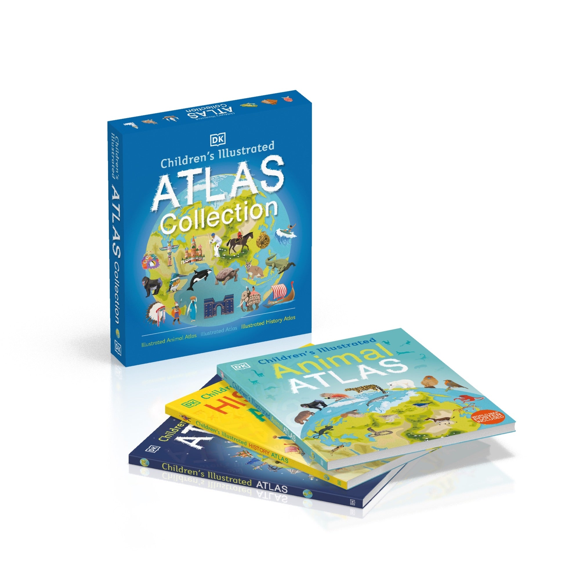 Children's Illustrated Atlas Collection-book cover