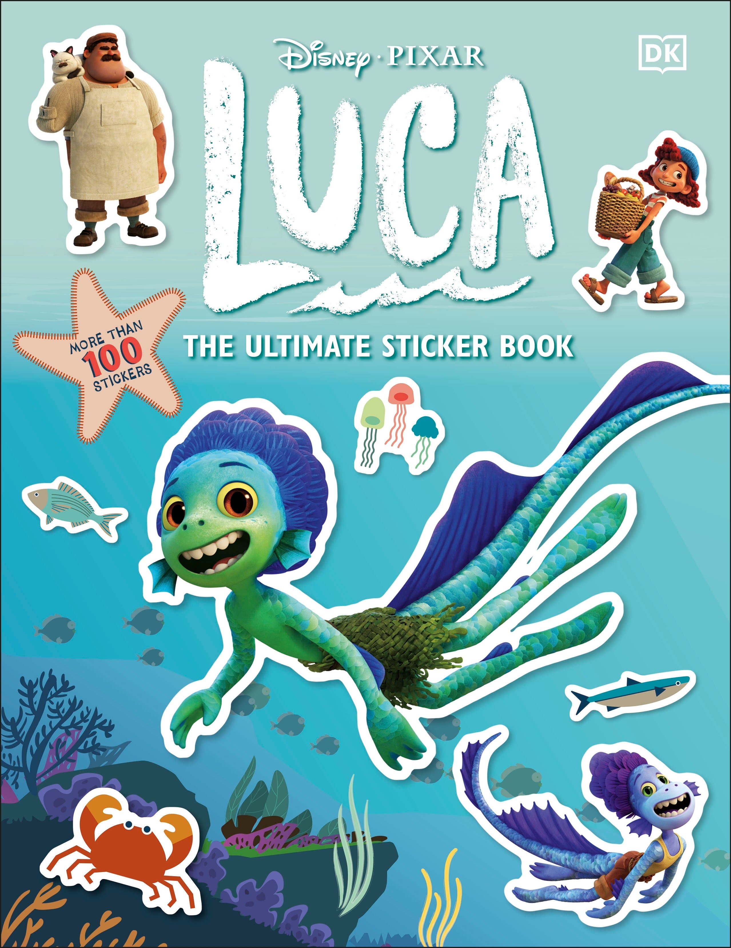 Disney Pixar Luca Ultimate Sticker Book jacket