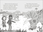 Dinosaur Club: A Triceratops Charge-Spread, Image, (PRHC, Design, Do, Not, Use)-3