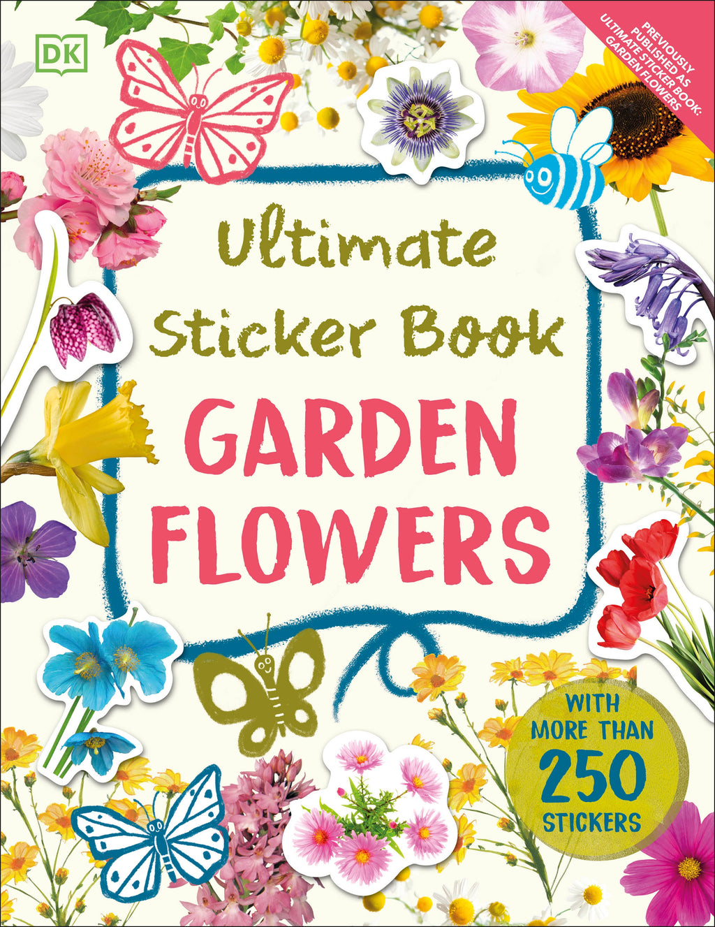 Ultimate Sticker Book Garden Flowers jacket image