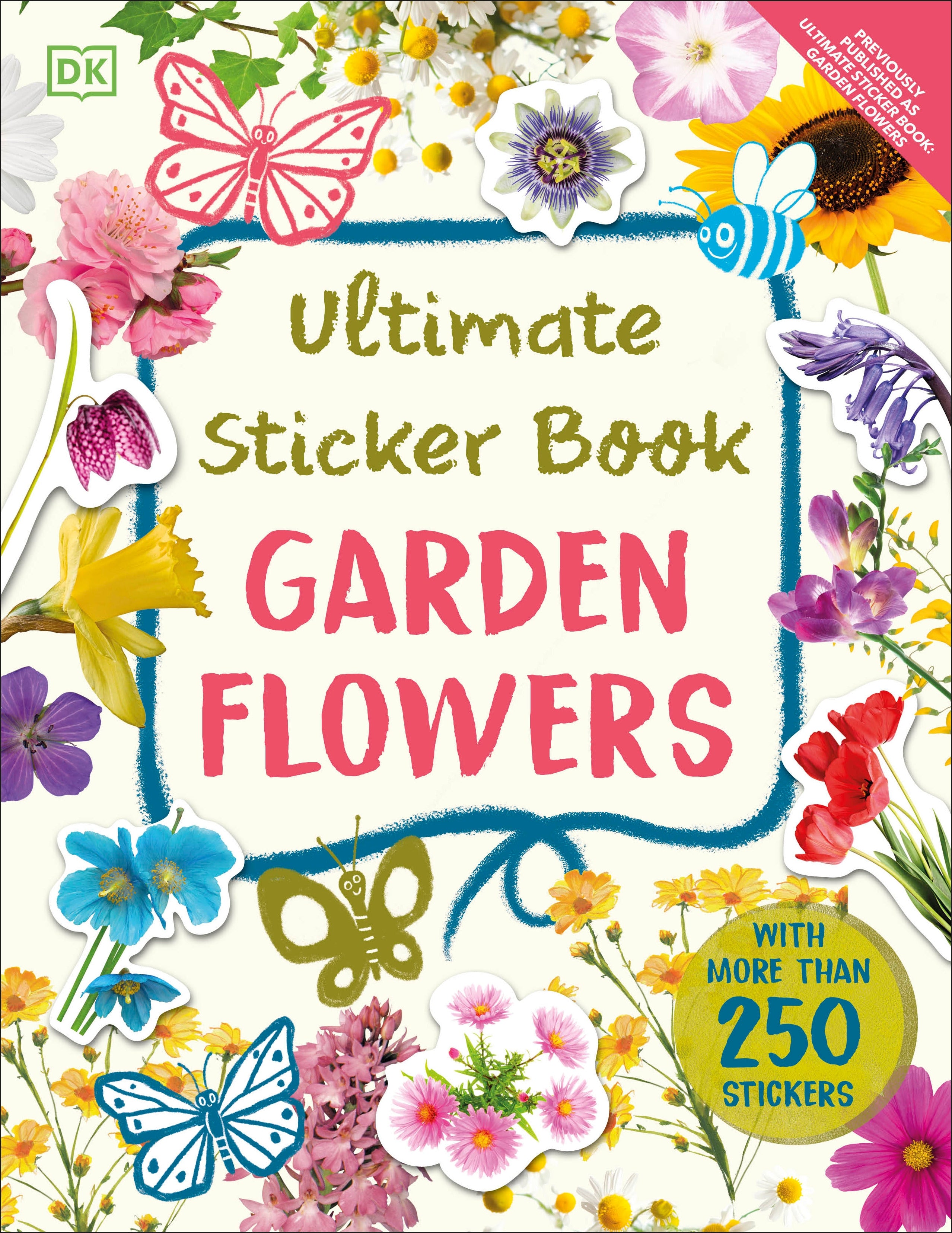 Ultimate Sticker Book Garden Flowers jacket image