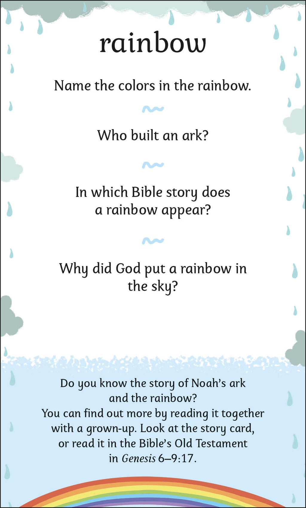 My First Bible Picture Cards