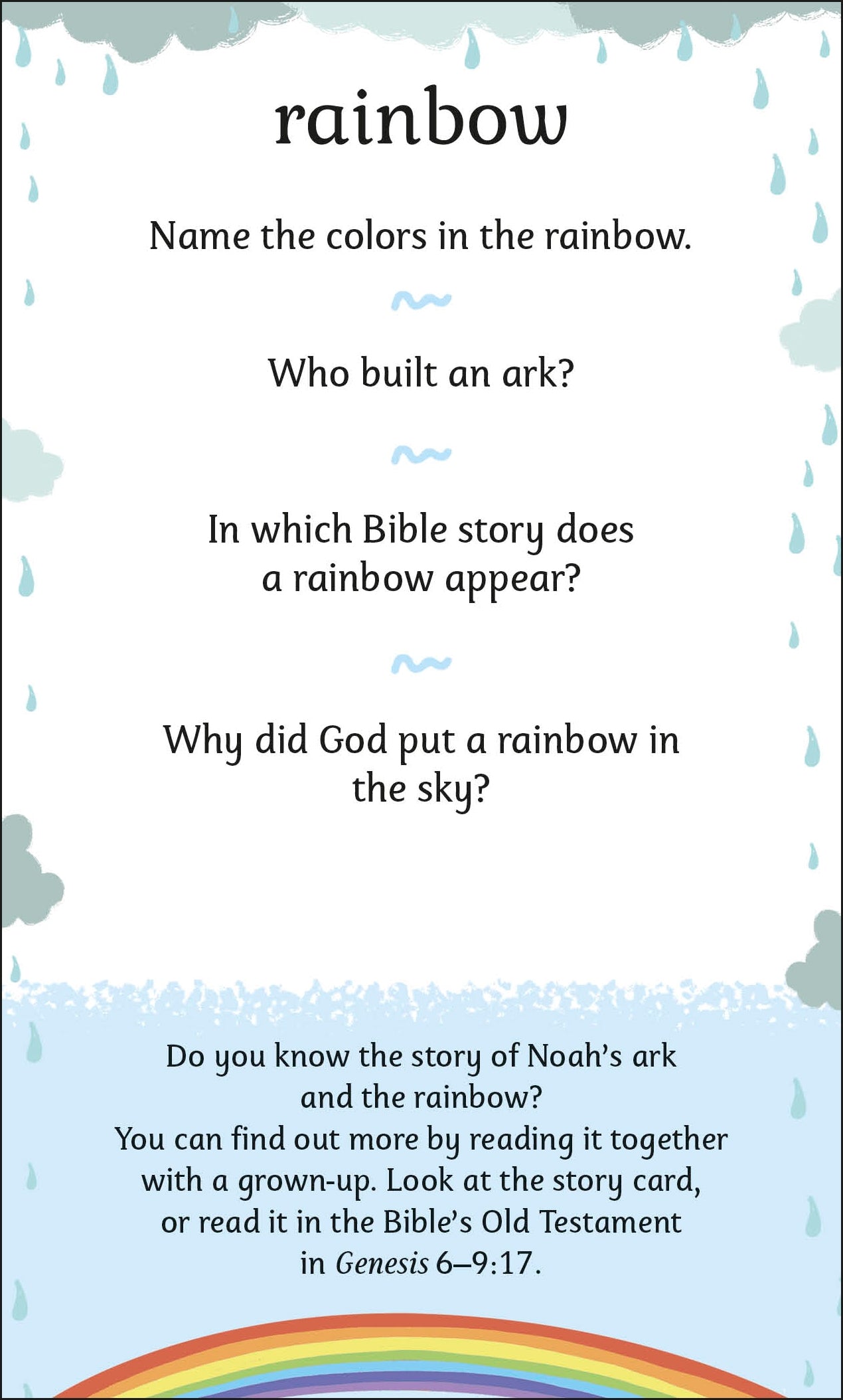 My First Bible Picture Cards