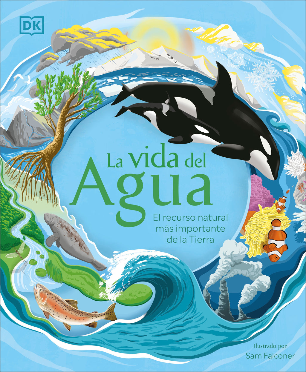 La vida del agua (Water Cycles) cover