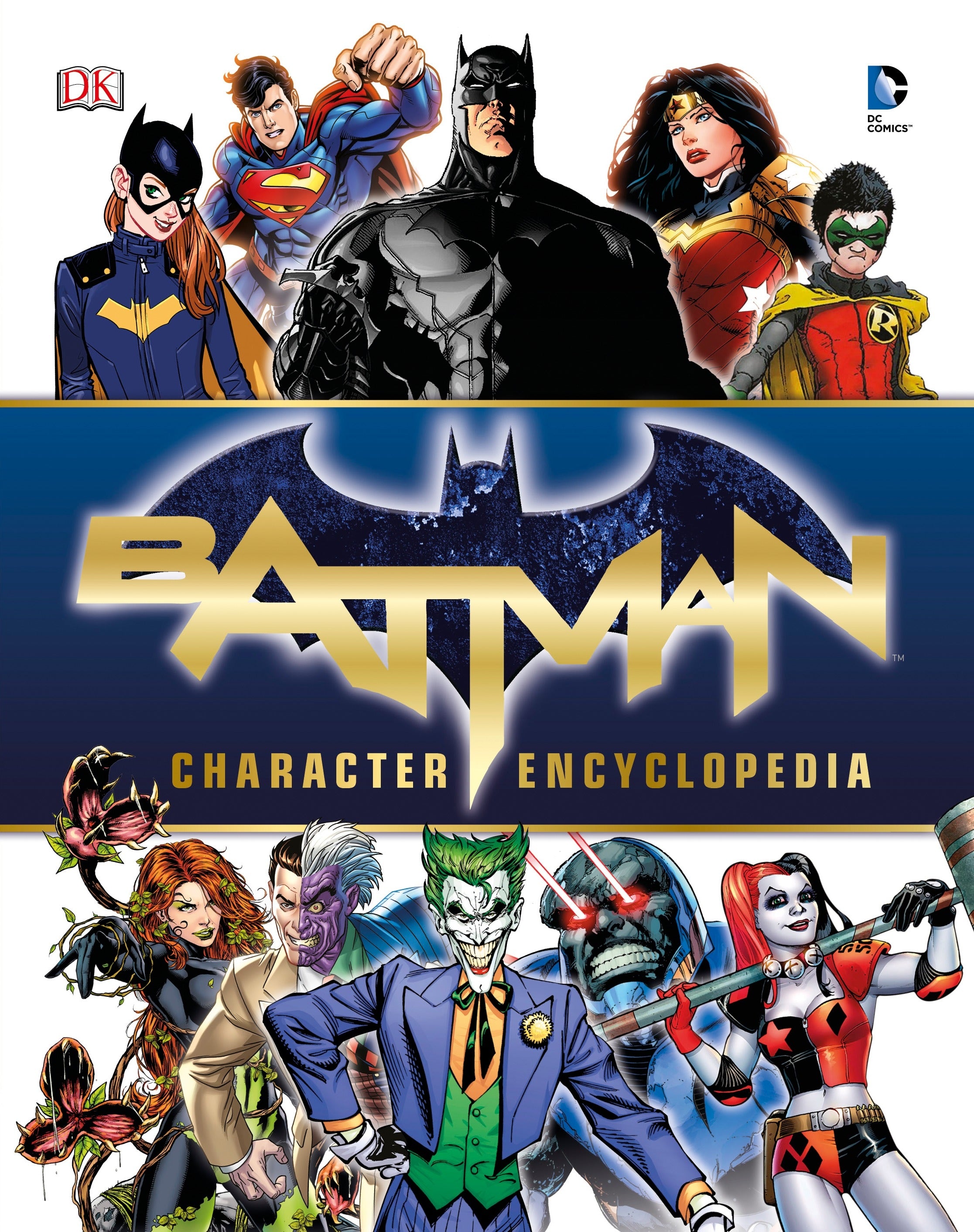 Batman Character Encyclopedia jacket