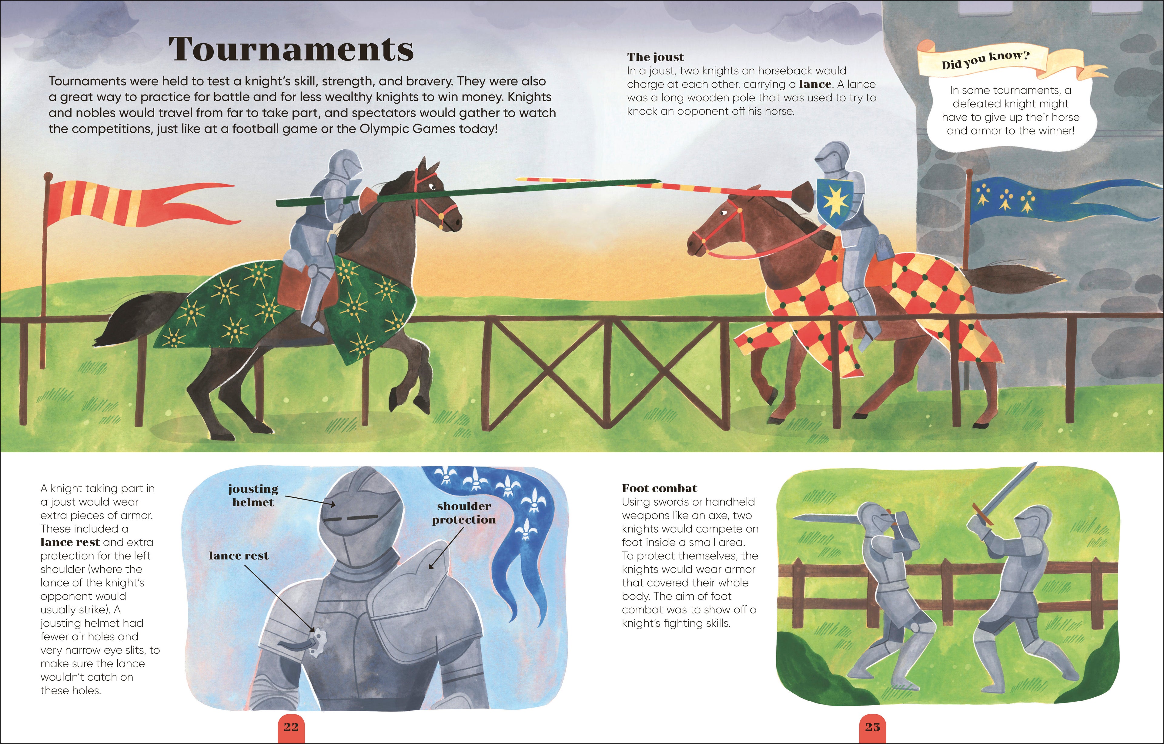 The Met Knights Discover, Press Out & Play-Spread, Image, (PRHC, Design, Do, Not, Use)-3