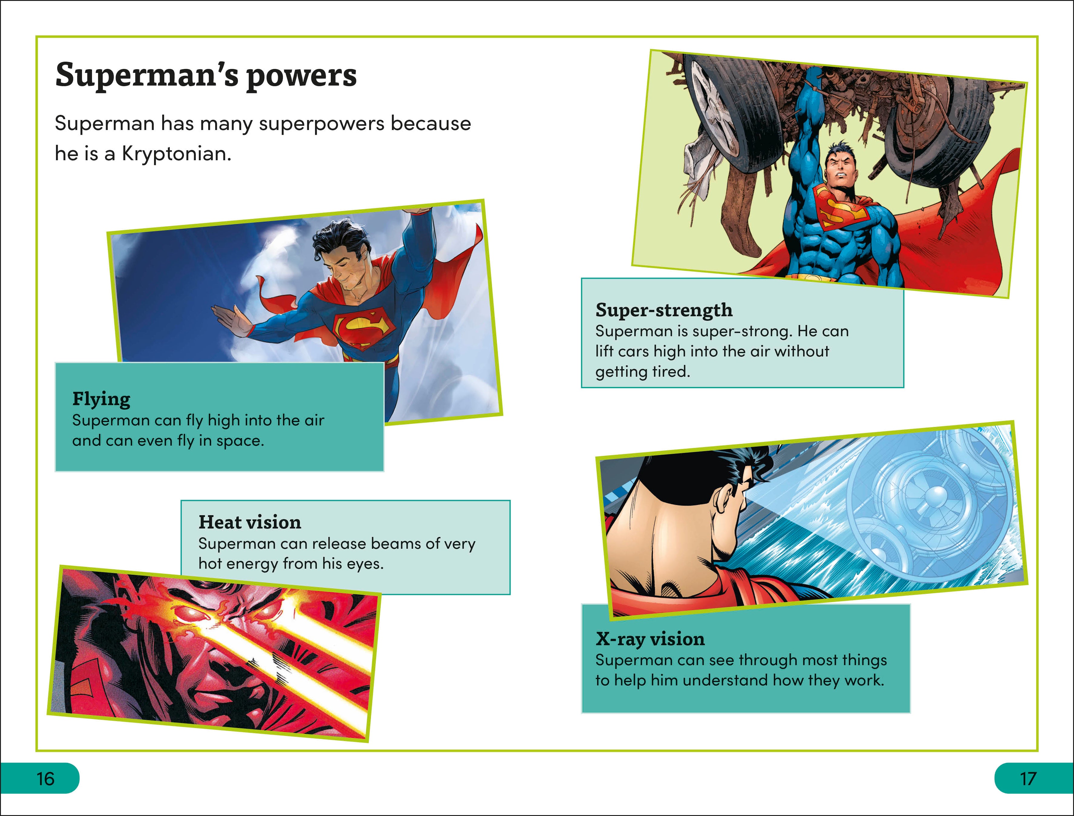 DK Super Readers Level 3 Superman Man of Steel-Spread, Image, (PRHC, Design, Do, Not, Use)-2