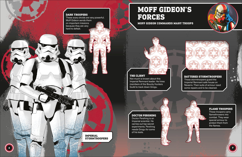 Star Wars The Mandalorian Ultimate Sticker Collection-spread image