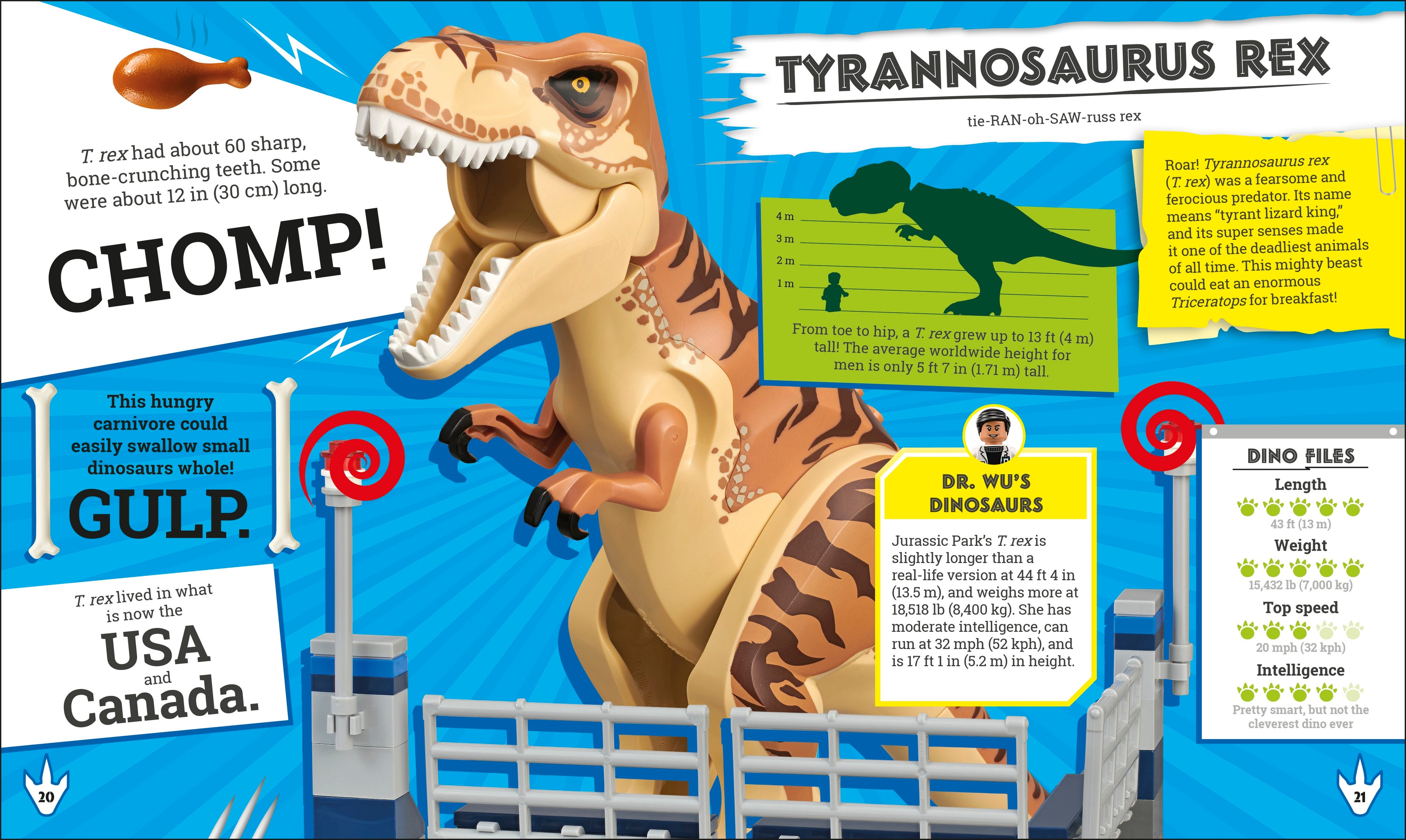 LEGO Jurassic World The Dino Files