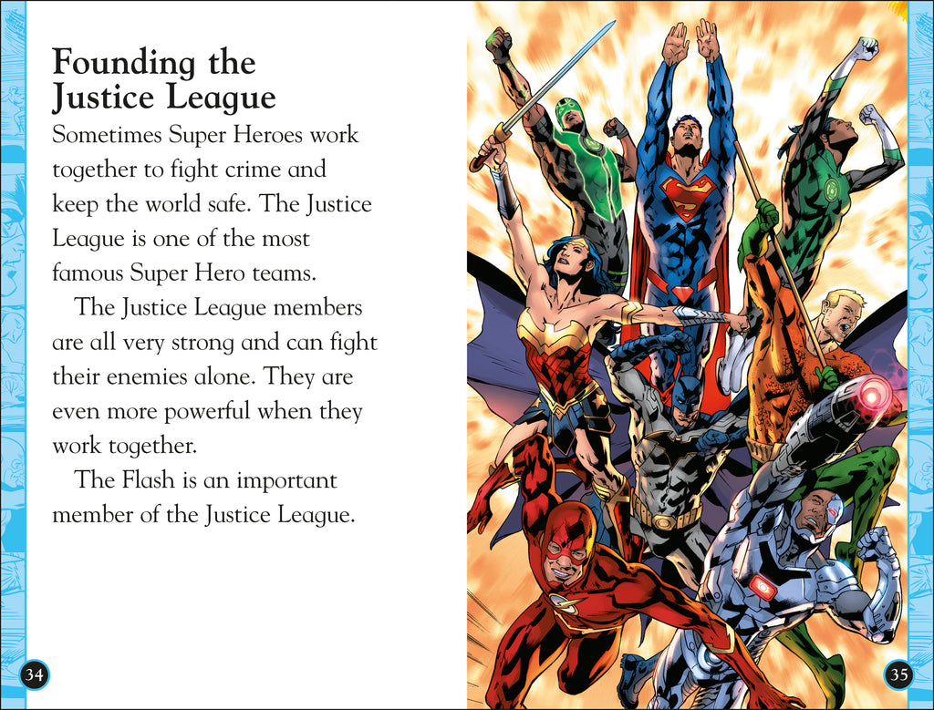 DC How Fast Is The Flash? Reader Level 2-Spread, Image, (PRHC, Design, Do, Not, Use)-5