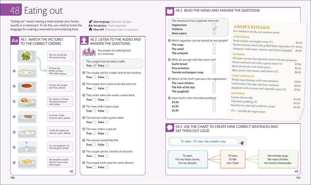 English for Everyone: Level 2: Beginner, Practice Book