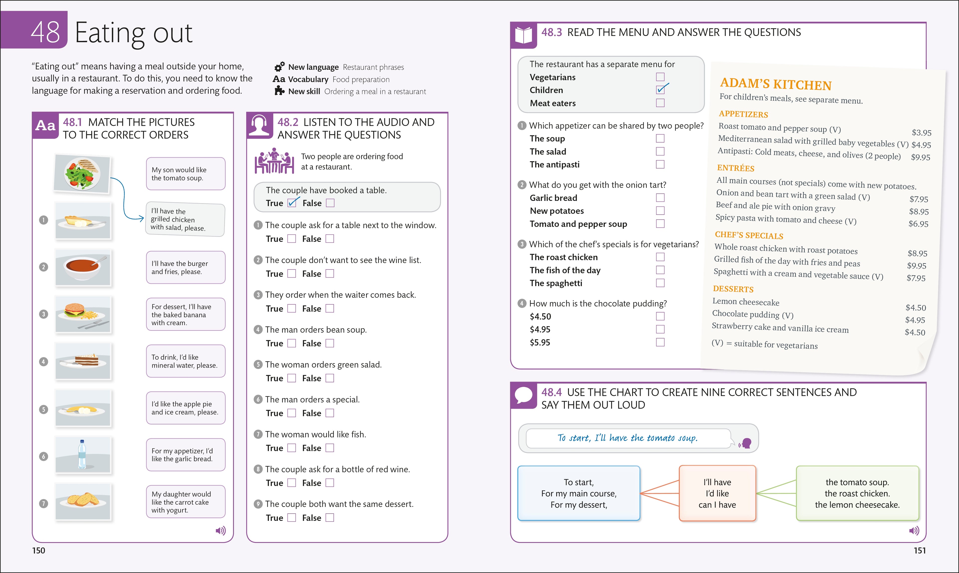 English for Everyone: Level 2: Beginner, Practice Book