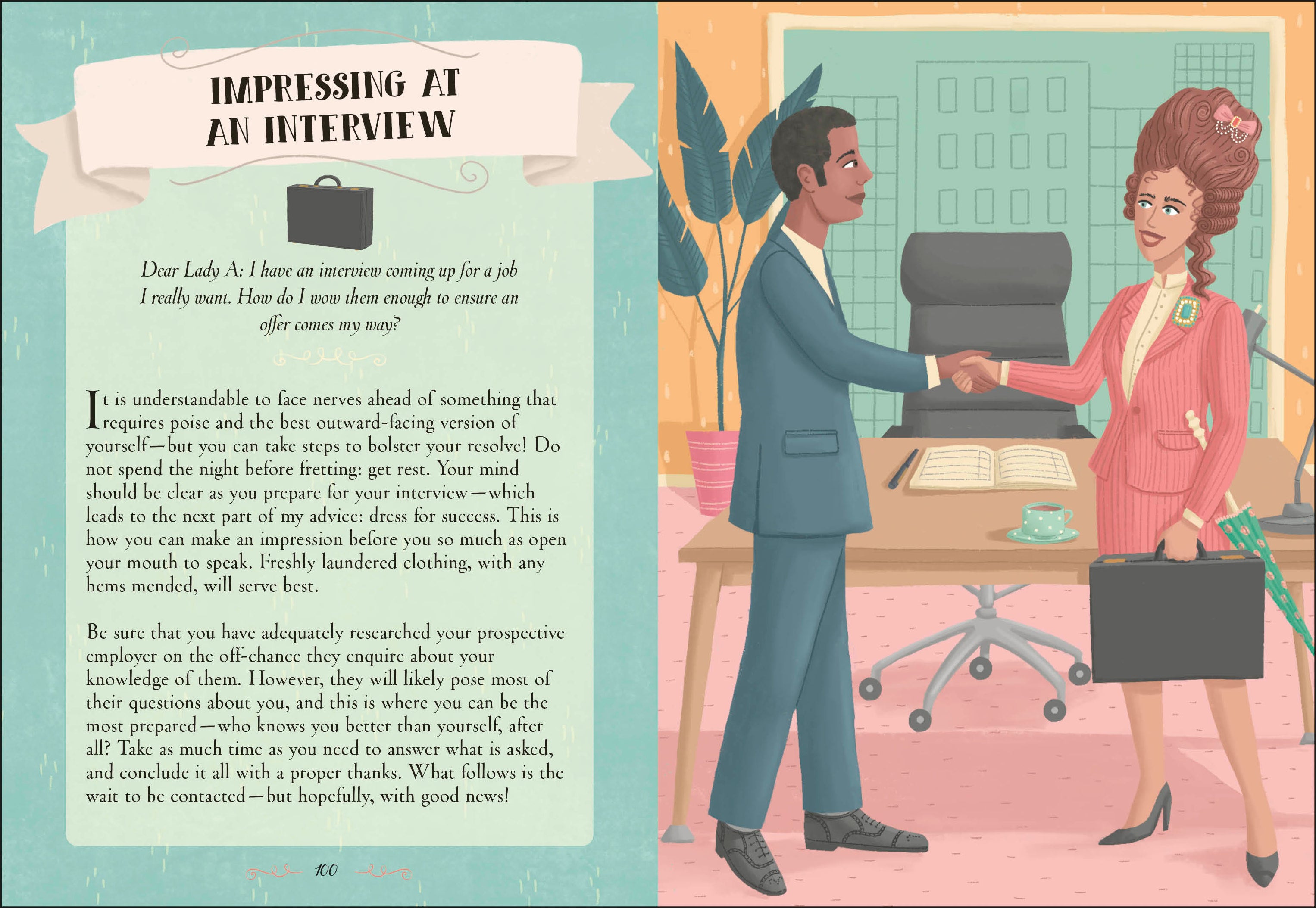 A Regency Guide to Modern Life-Spread, Image, (PRHC, Design, Do, Not, Use)-3