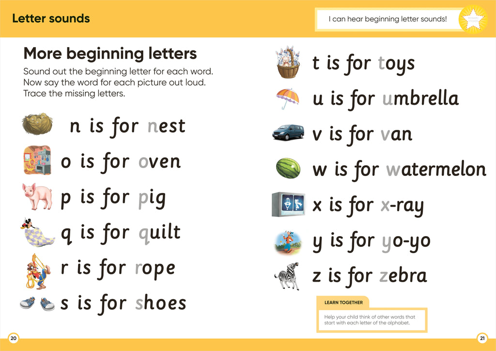 9780241763704-Disney Learning Starting to Read (Ages 3-5)-Spread Image-1