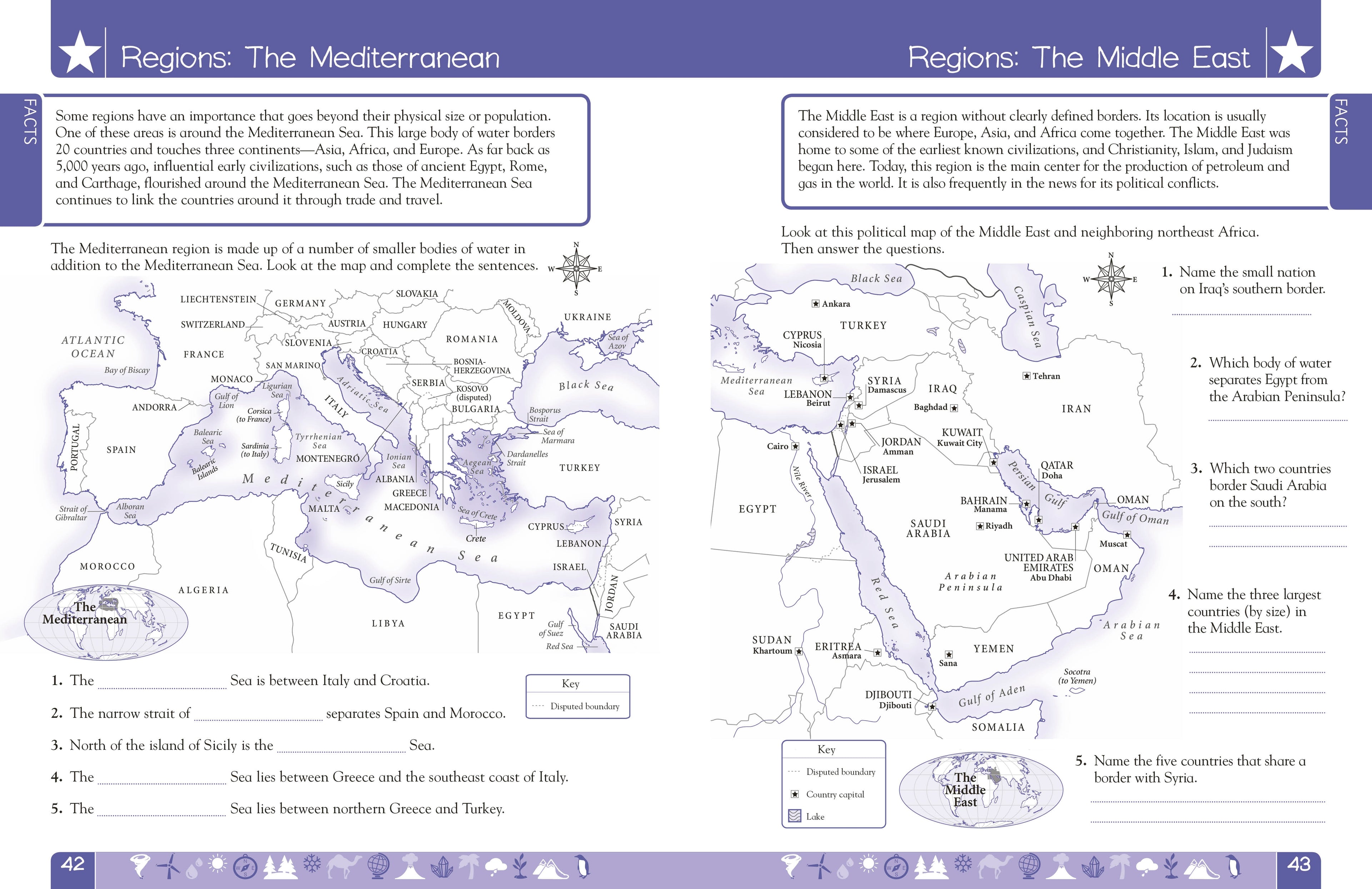 DK Workbooks: Geography, Sixth Grade