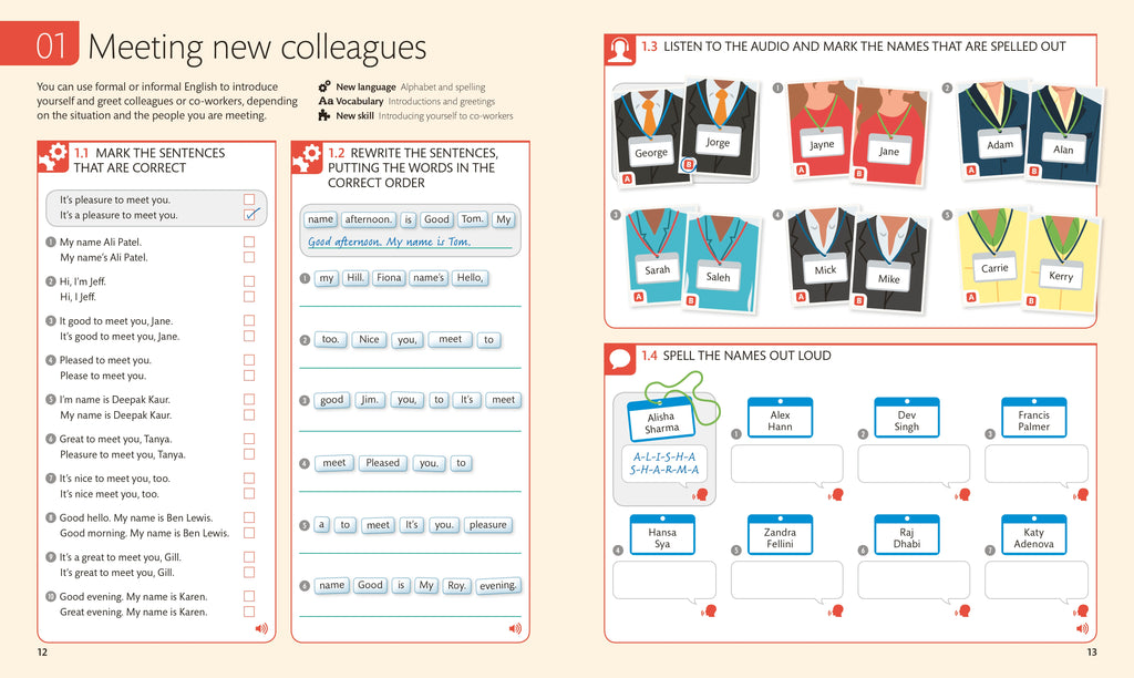English for Everyone Business English Practice Book Level 1