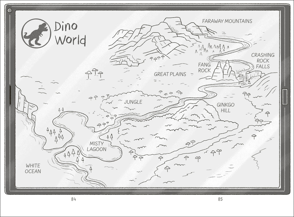 Dinosaur Club: The T. Rex Attack-Spread, Image, (PRHC, Design, Do, Not, Use)-10