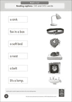 Phonic Books Get Out of the Game Activities