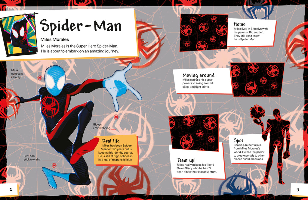 Marvel Spider-Man Across the Spider-Verse Ultimate Sticker Book-image