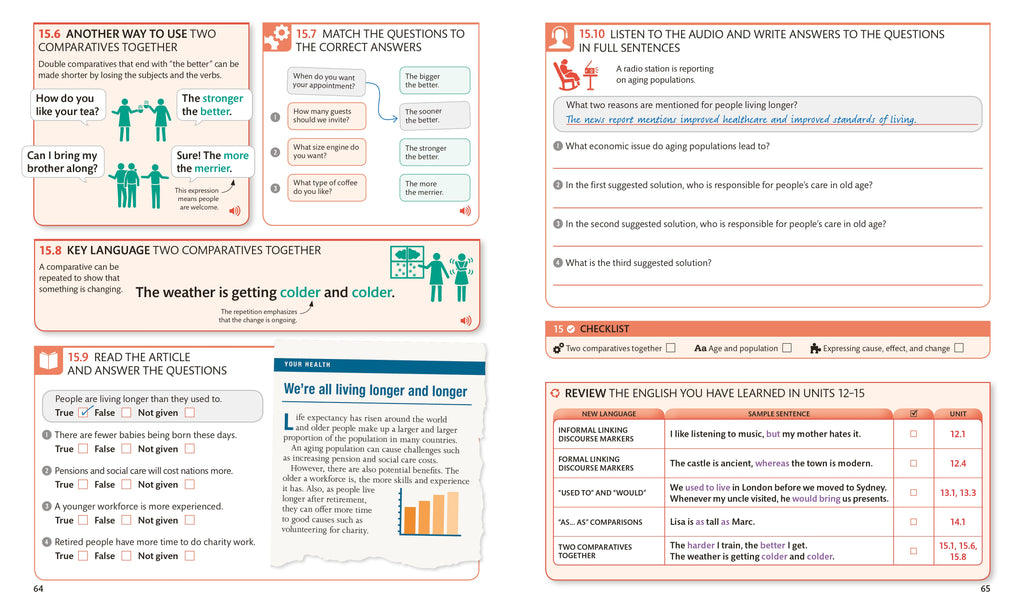 English for Everyone: Level 4: Advanced, Course Book