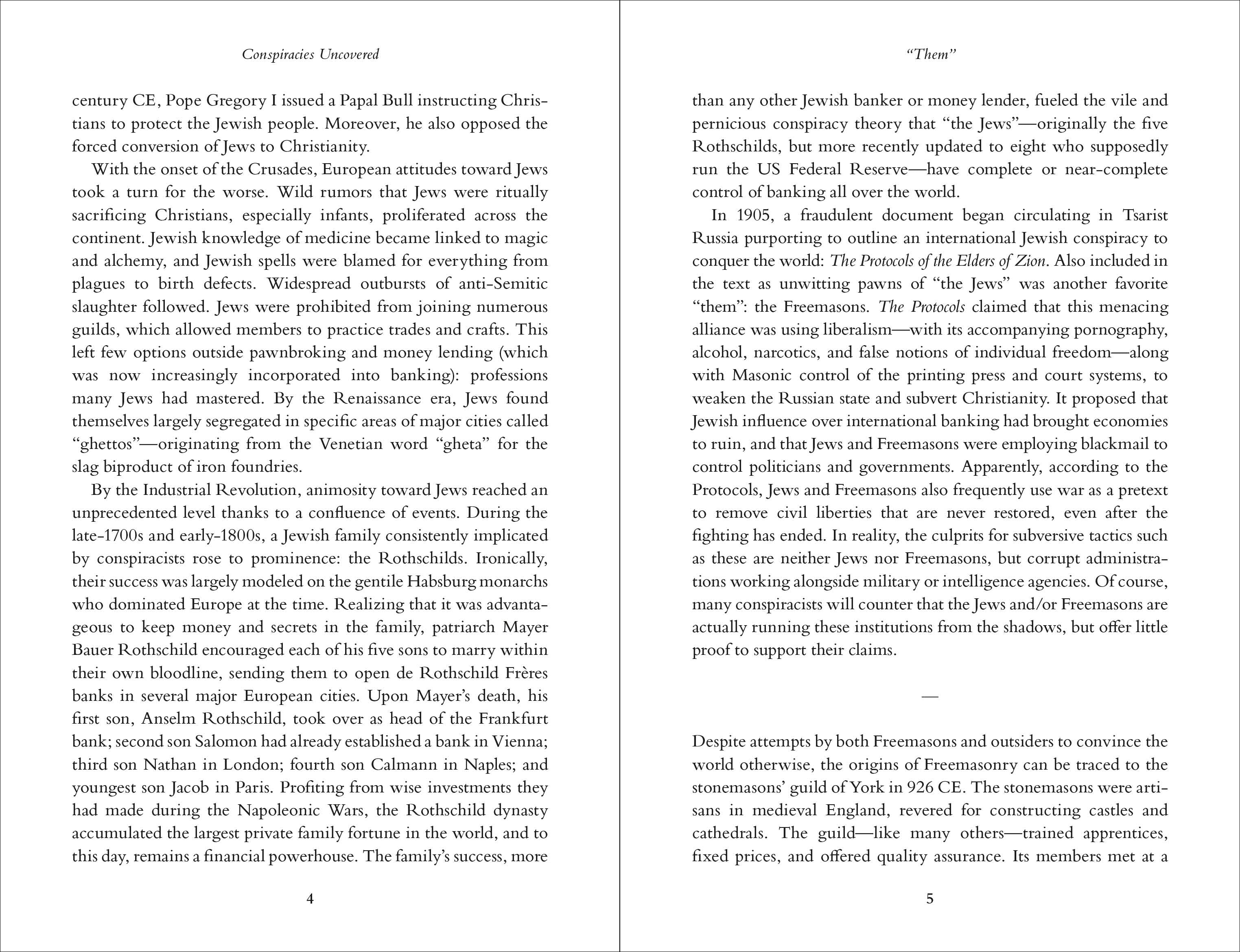 Conspiracies Uncovered