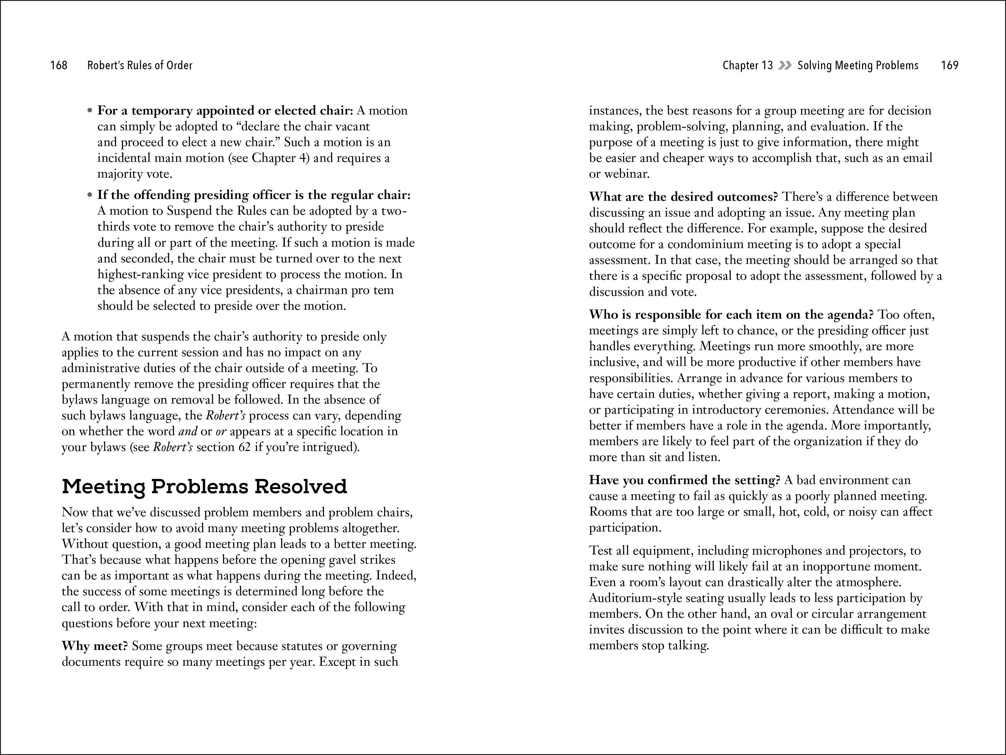 Robert's Rules of Order Fast Track-Spread, Image, (PRHC, Design, Do, Not, Use)-8