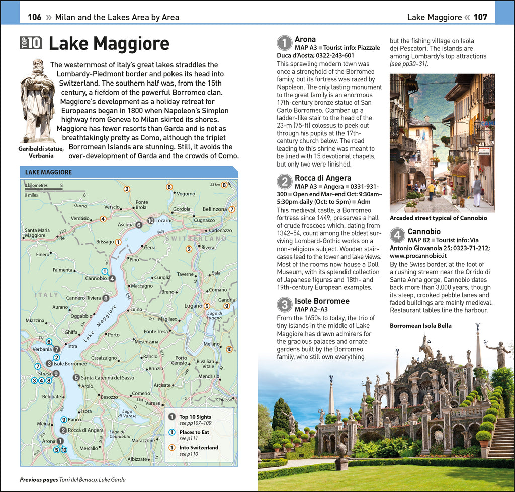 DK Top 10 Milan and the Lakes