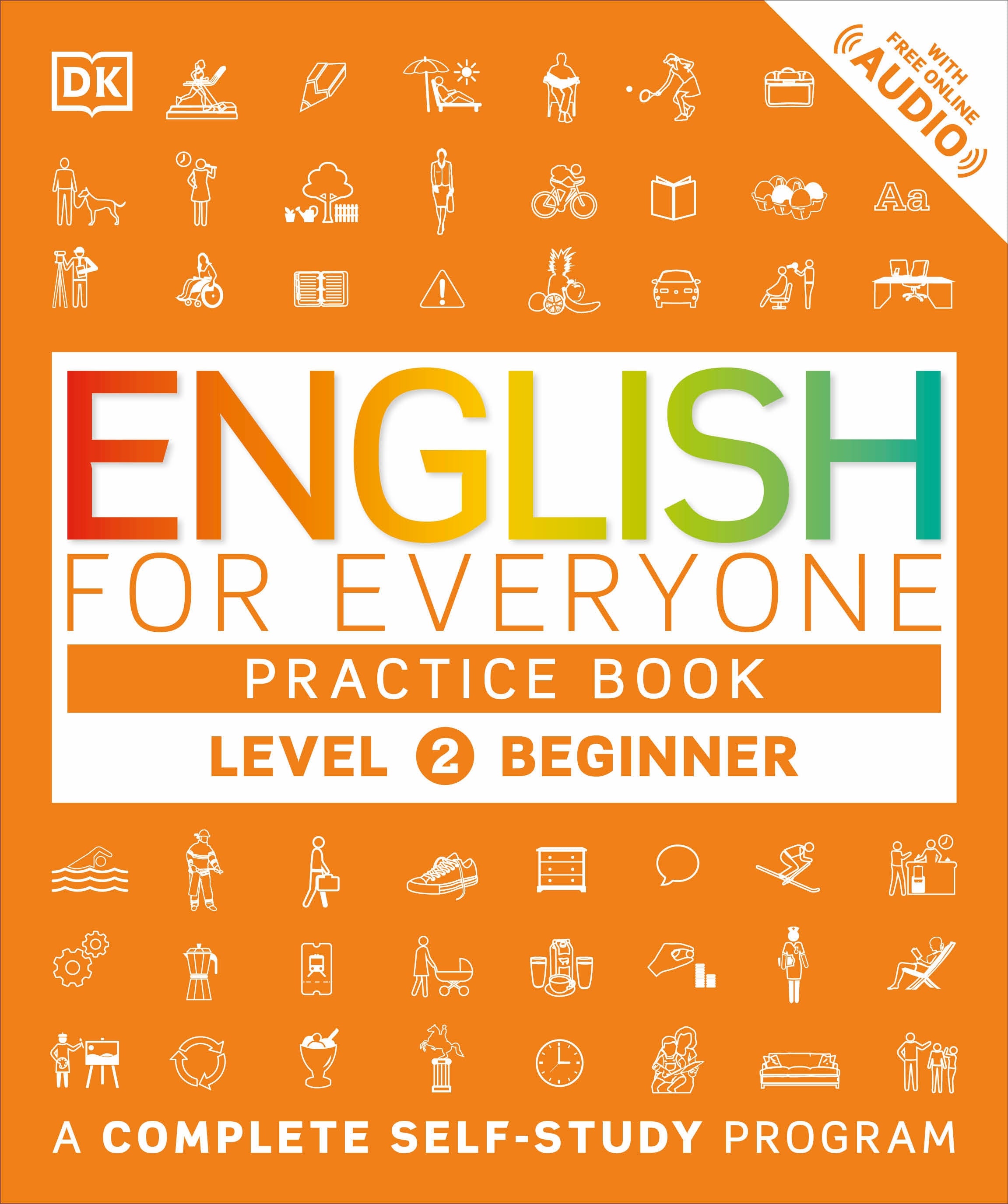 English for Everyone: Level 2: Beginner, Practice Book jacket