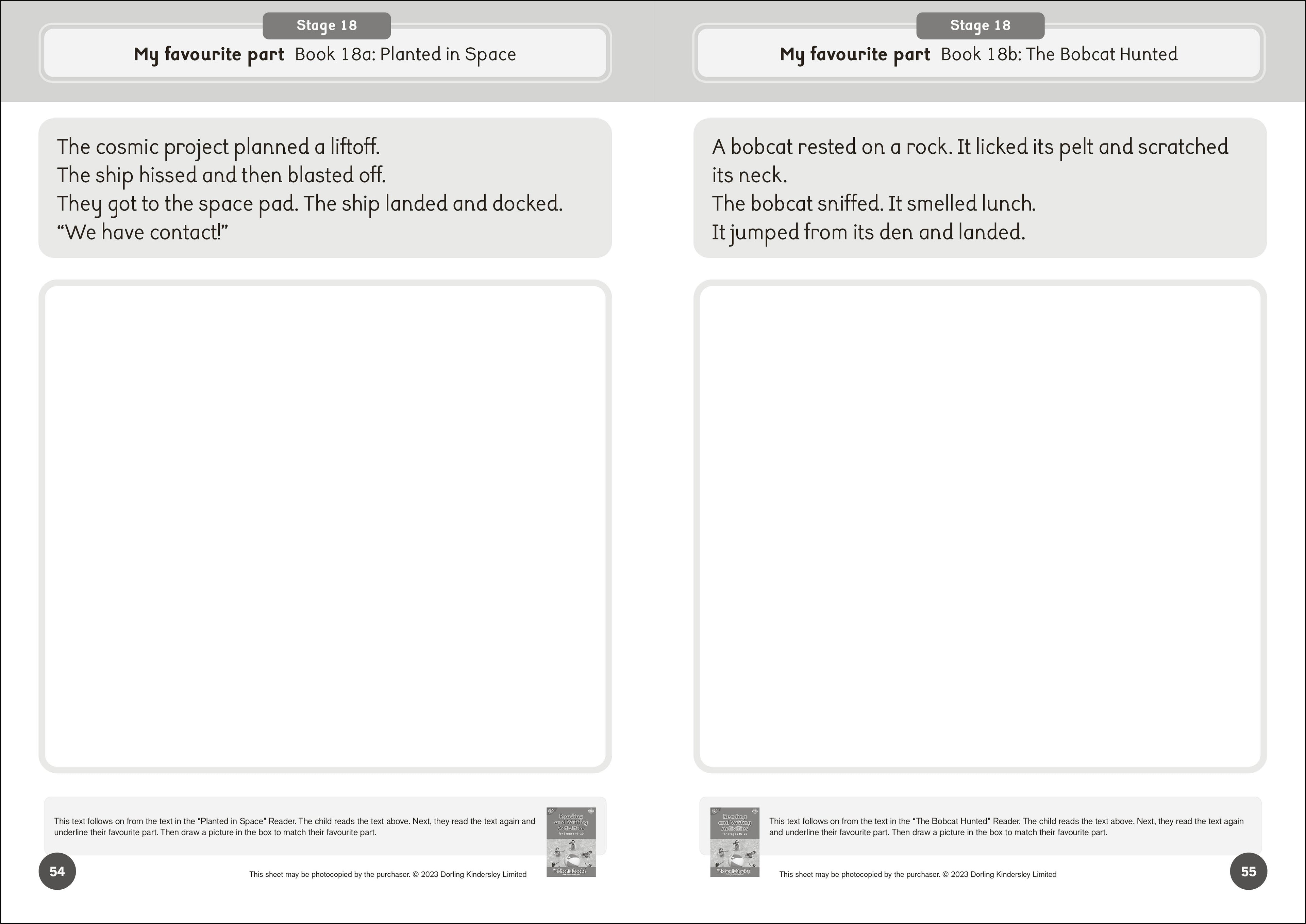 Phonic Books Dandelion World Reading and Writing Activities for Stages 16-20
