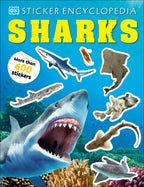 Sticker Encyclopedia Sharks- book cover