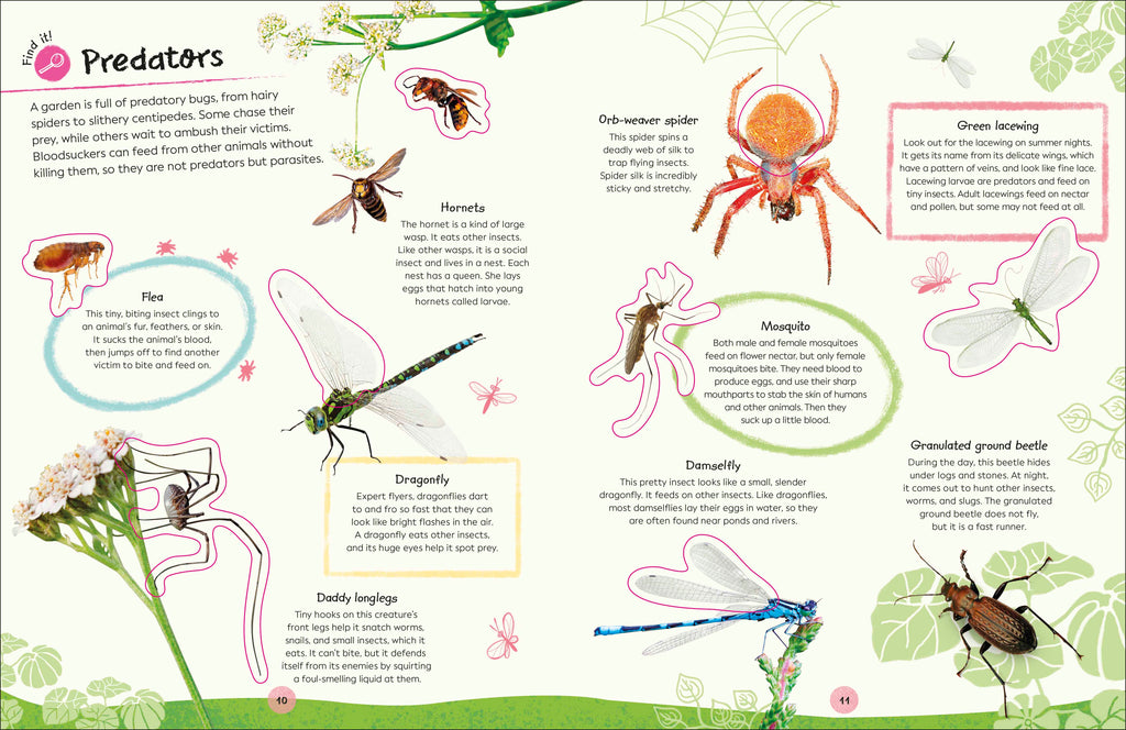 Ultimate Sticker Book Garden Bugs-Spread, Image, (PRHC, Design, Do, Not, Use)-7