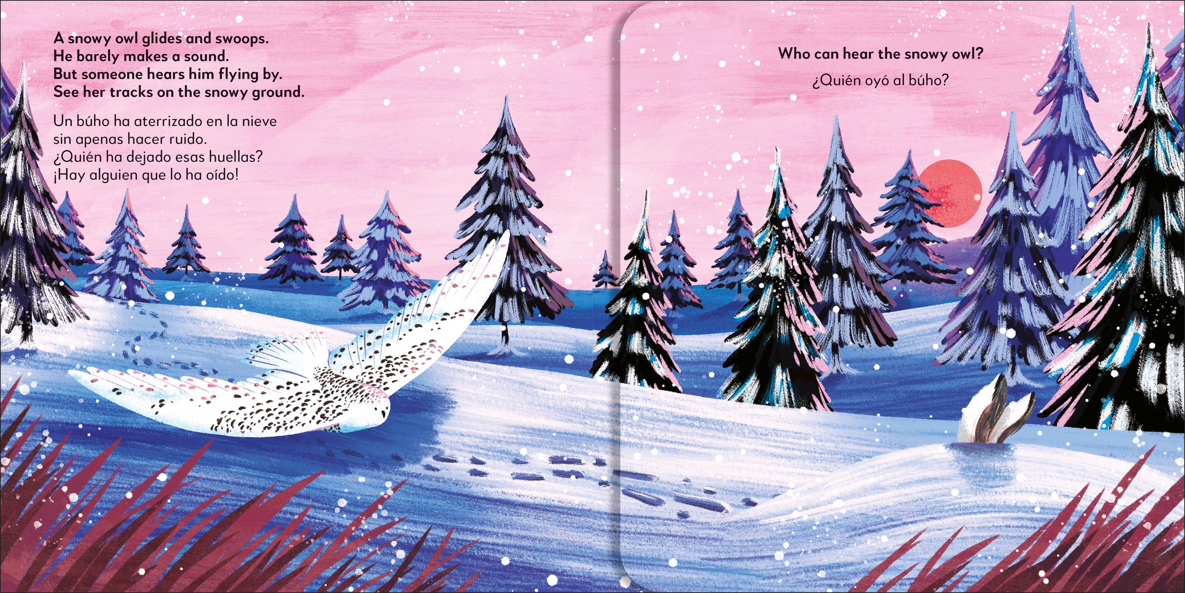 Bilingual Pop-up Peekaboo! Winter / El invierno-Spread, Image, (PRHC, Design, Do, Not, Use)-3