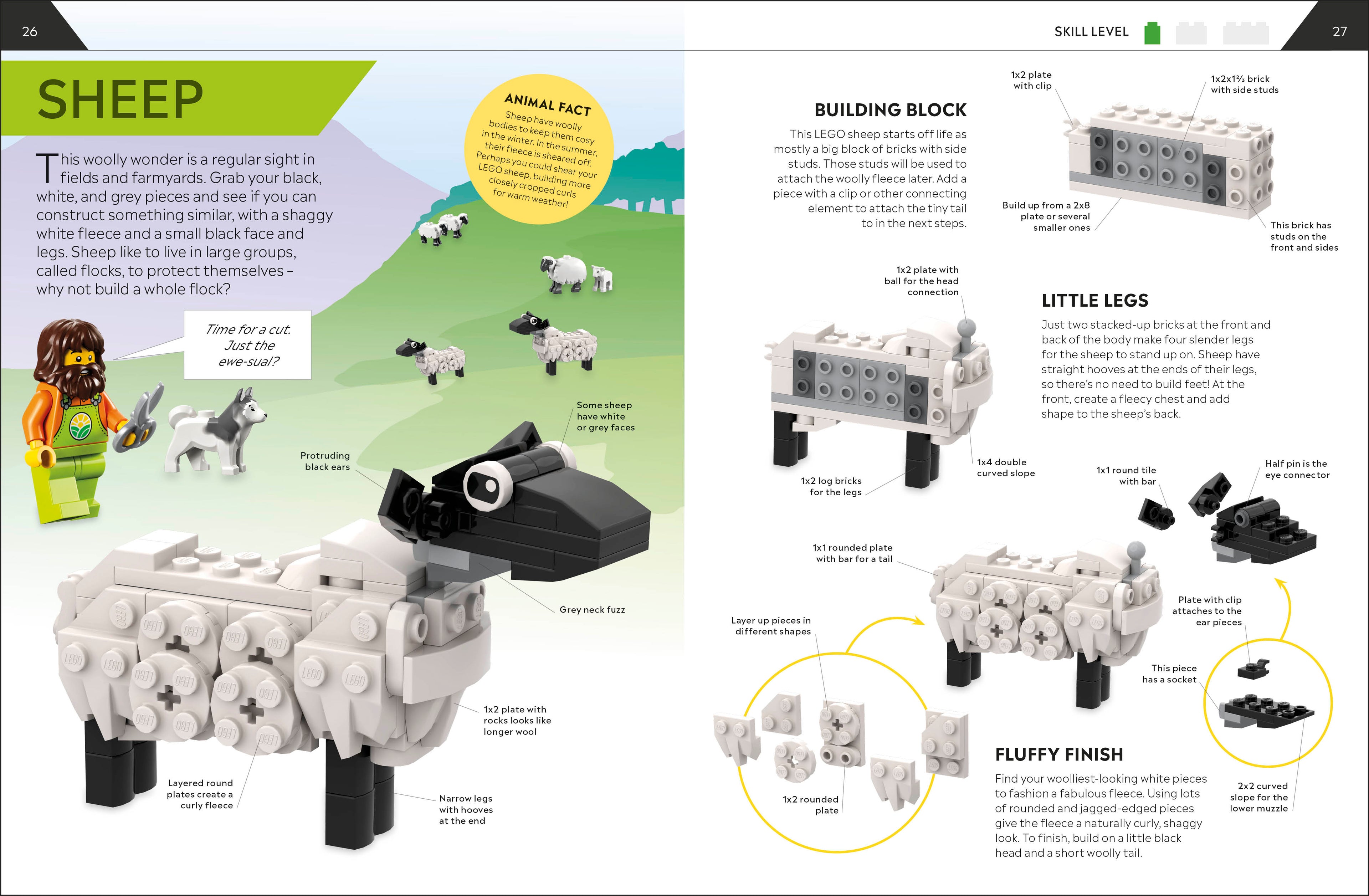 How to Build LEGO Animals