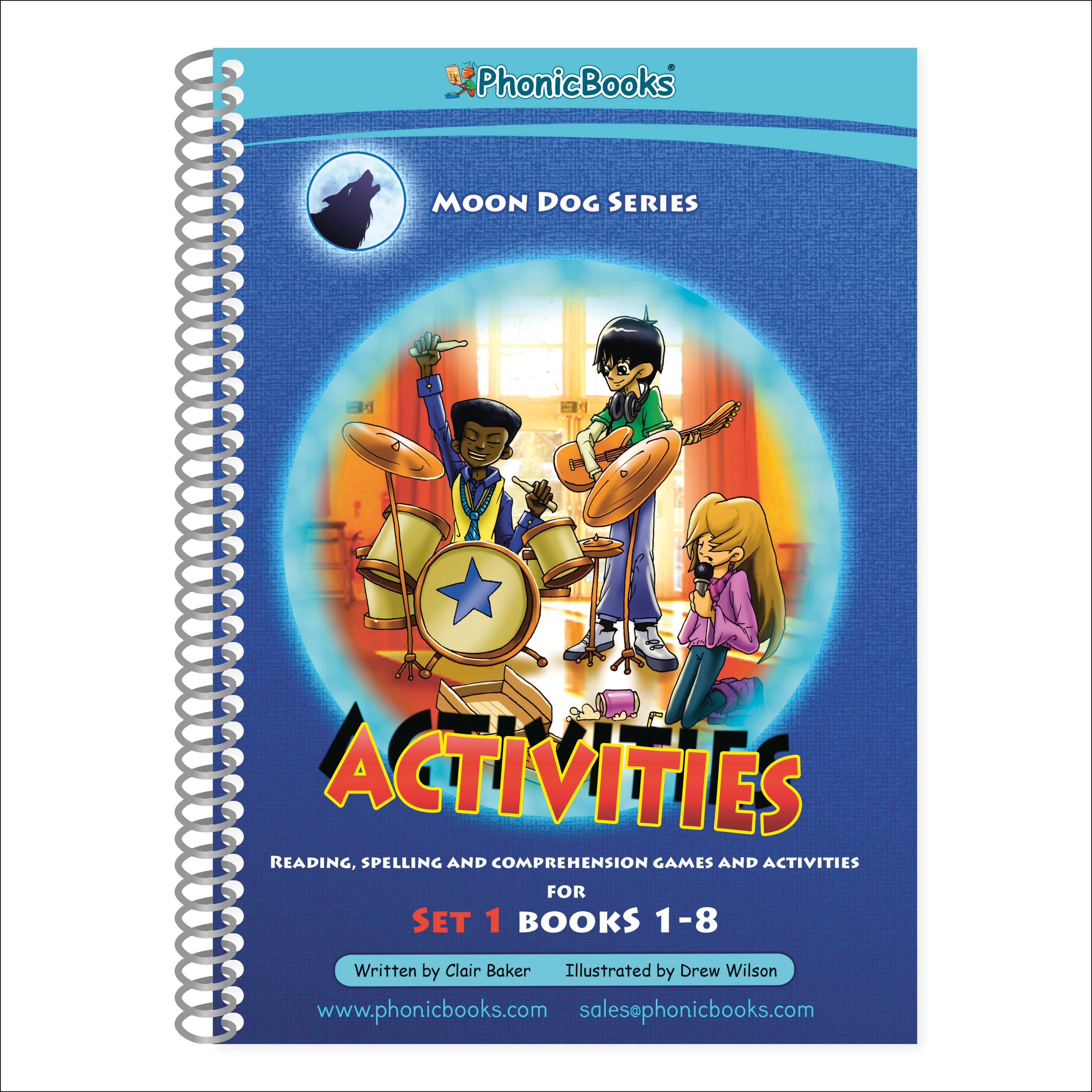 Phonic Books Moon Dogs Set 1 Activities jacket