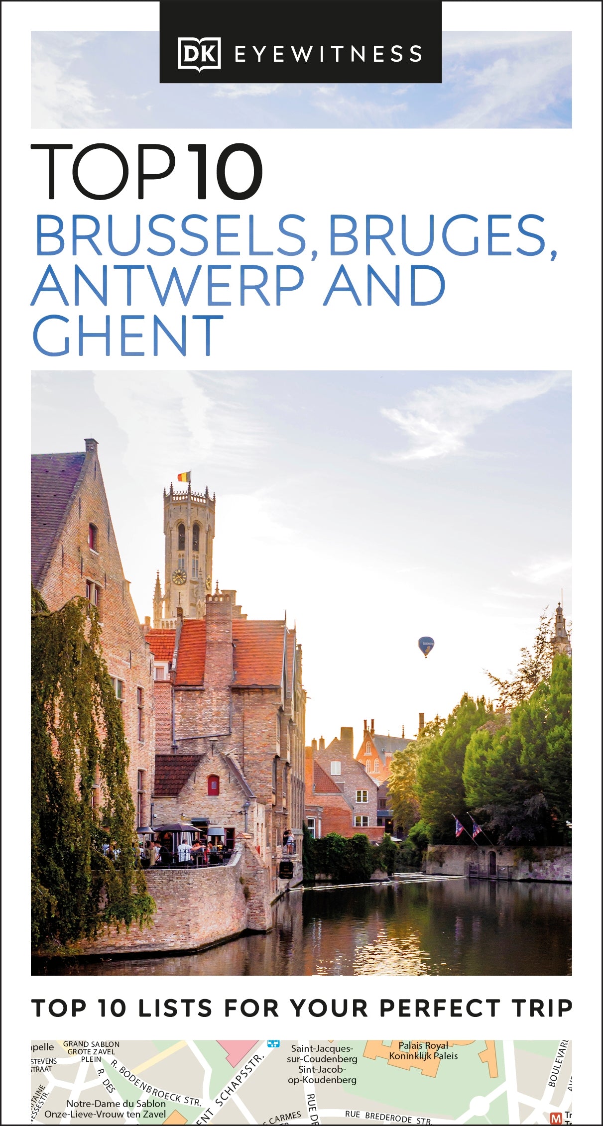 DK Top 10 Brussels, Bruges, Antwerp and Ghent cover