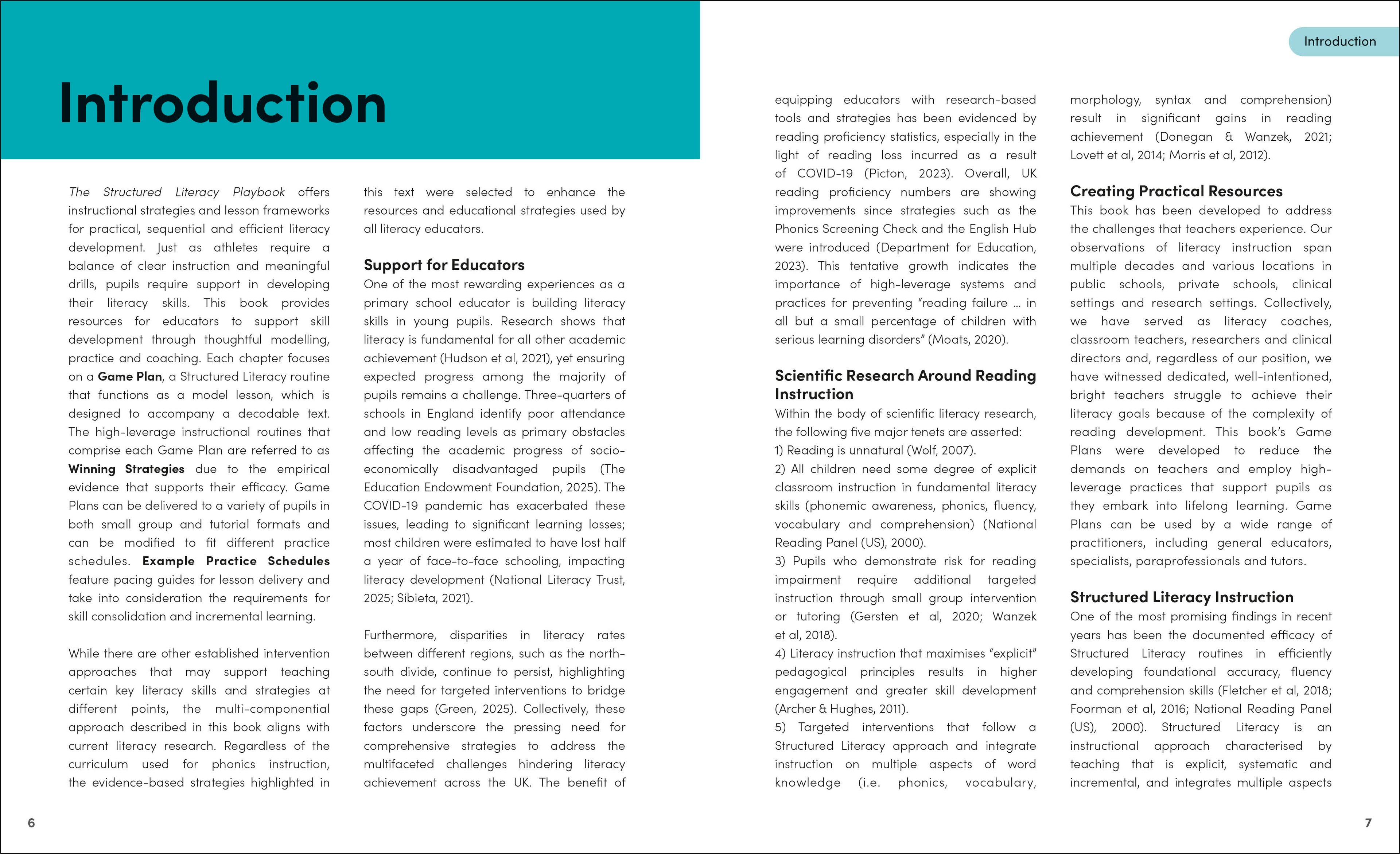 The Structured Literacy Playbook