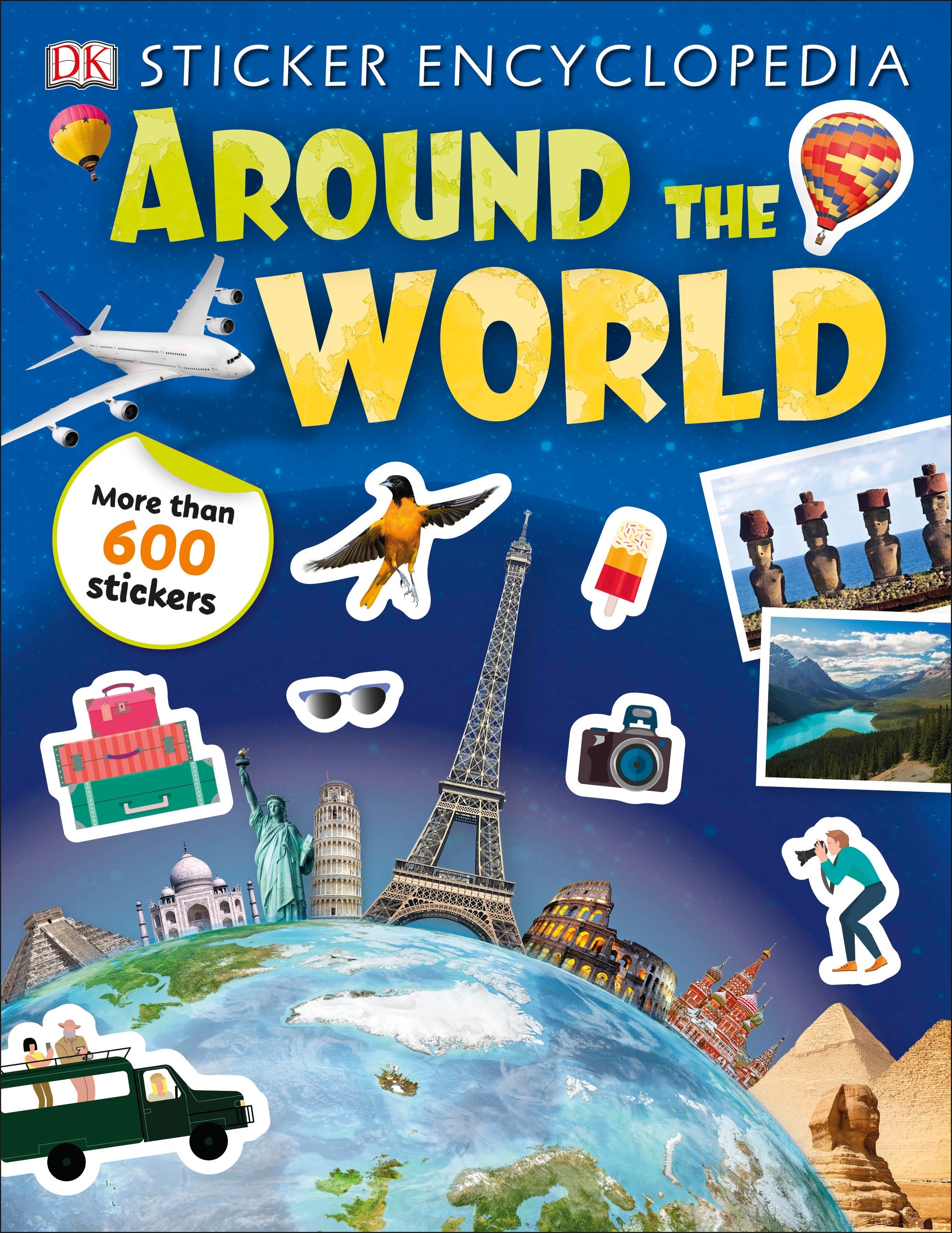 Sticker Encyclopedia Around the World jacket