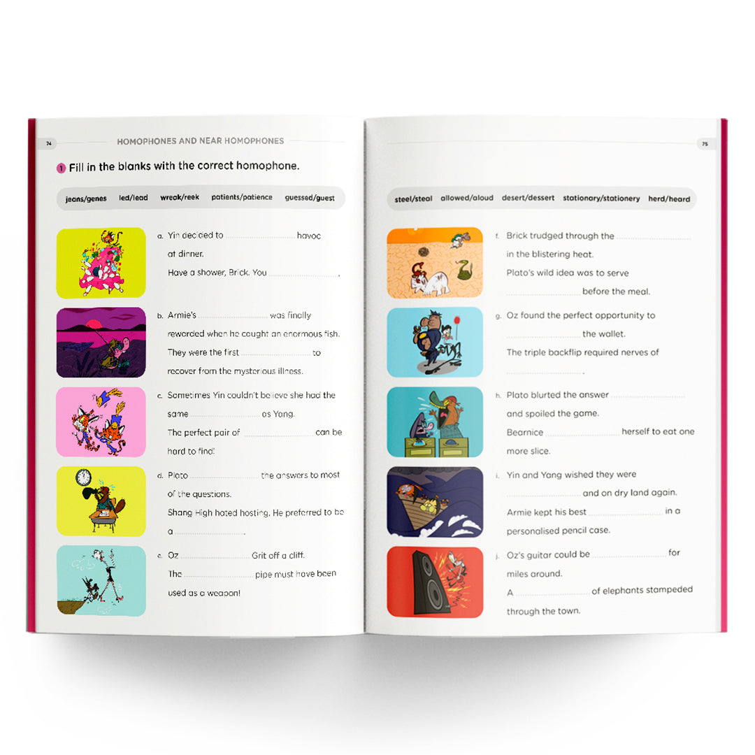 Mrs Wordsmith 5th Grade English Stupendous Workbook-Spread, Image, (PRHC, Design, Do, Not, Use)-5