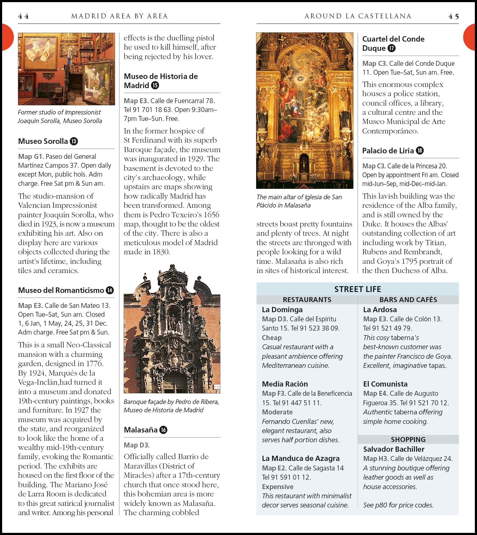 DK Madrid Pocket Map and Guide