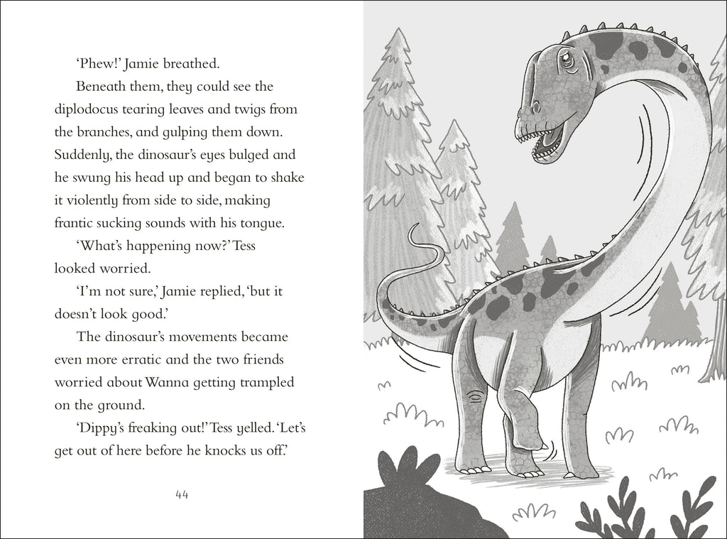 Dinosaur Club: Tracking the Diplodocus-Spread, Image, (PRHC, Design, Do, Not, Use)-5