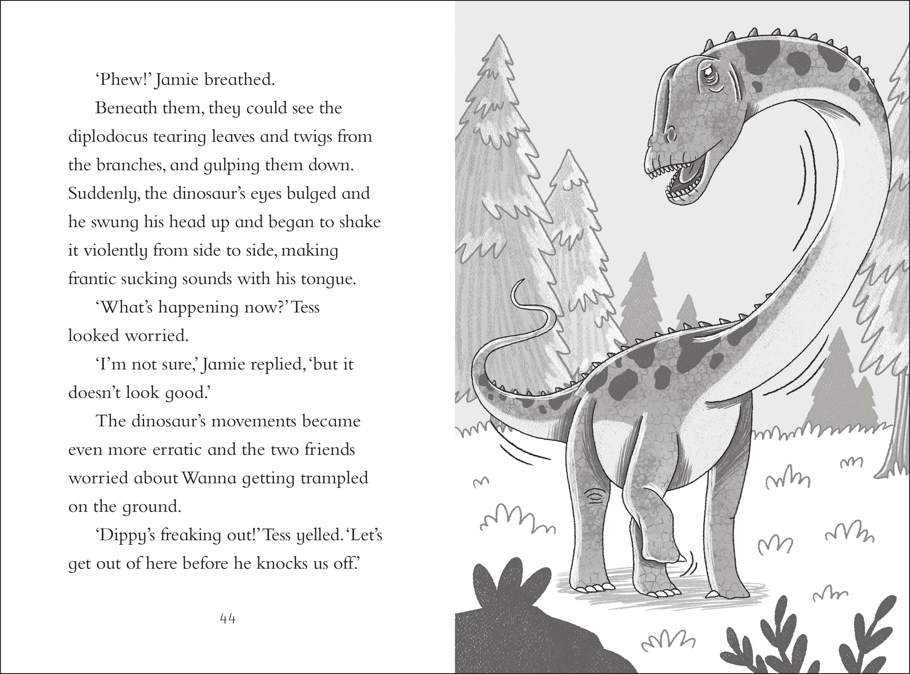 Dinosaur Club: Tracking the Diplodocus-Spread, Image, (PRHC, Design, Do, Not, Use)-5
